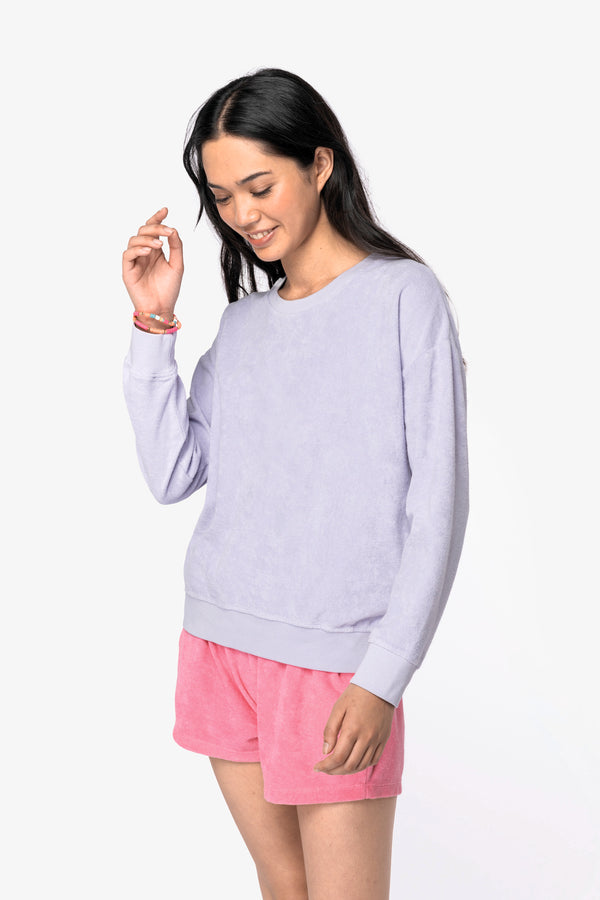 Ladies’ Eco-friendly Terry Towel Sweatshirt - 210 g/m² - NS413
