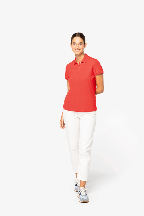 Eco-friendly Ladies’ Pique Knit Polo Shirt - 220 g/m² - NS208