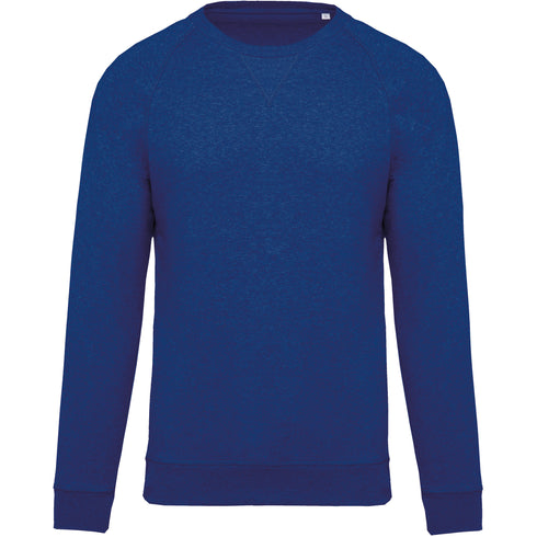 Men's Organic Cotton Crew Neck Raglan Sleeve Sweatshirt - K480