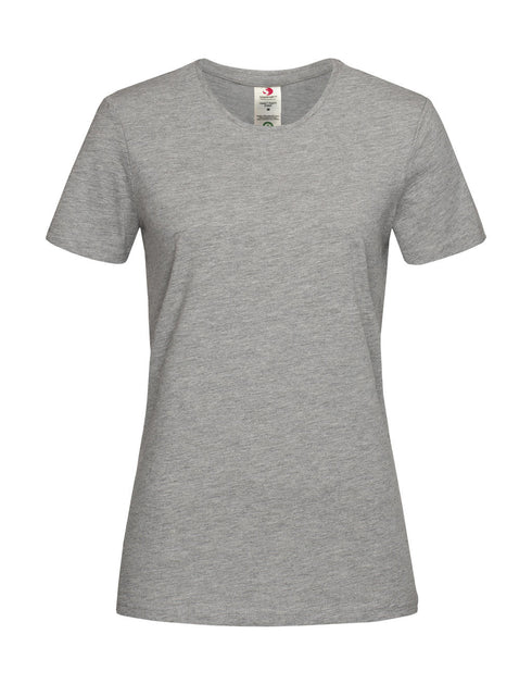 Organic Classic T-shirt Fitted Women - 11705