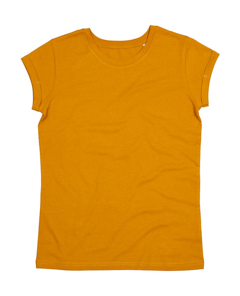 Women's Organic Roll Sleeve T-shirt - 14848