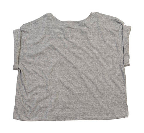 Women's Organic Crop Top T-shirt - Loose fit - 16348