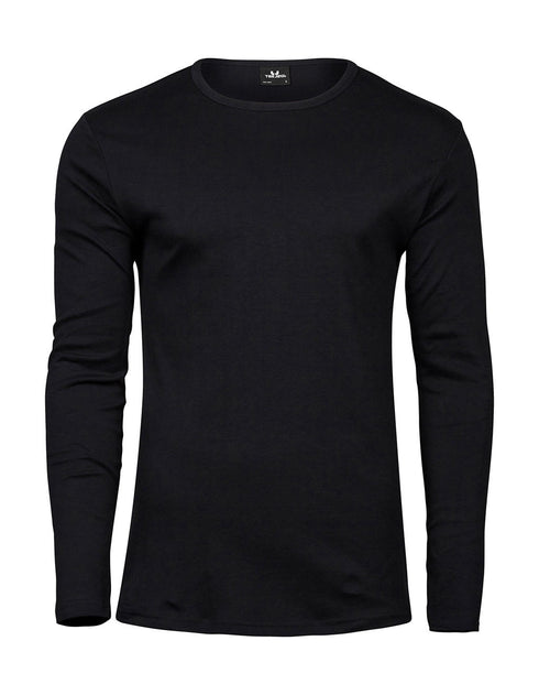 Mens Long Sleeve  T-Shirt - Interlock - 17454