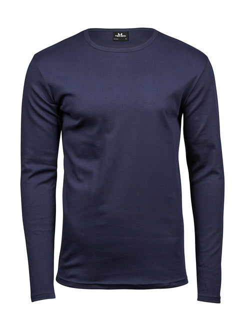 Mens Long Sleeve  T-Shirt - Interlock - 17454