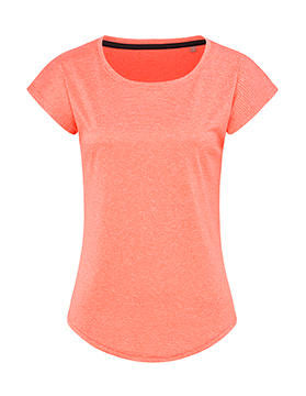 100% Recycled Polyester Sport T-shirt for Women - 17505