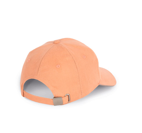 Cap In Organic Cotton With Contrasting Sandwich Peak - 6 panels - KP198