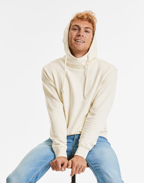 Pure Organic High Collar Hooded Sweatshirt - 20900