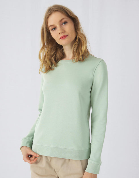Women's Organic Cotton Crew Neck Sweatshirt - B&C 22942