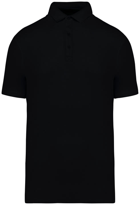 Men's  Waffle-knit Polo Shirt - 200gsm - NS205