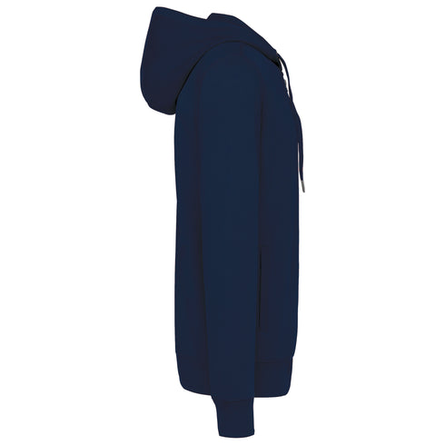 Eco-friendly French Terry Hoodie Sweatshirt With Zip - Unisex - Kariban K4008