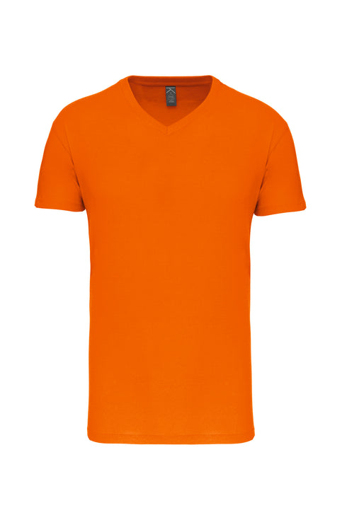 Men's Organic Cotton V-neck T-shirt | K3028IC