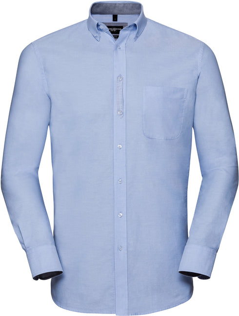 Long-sleeved Washed Oxford Shirt - RU920M