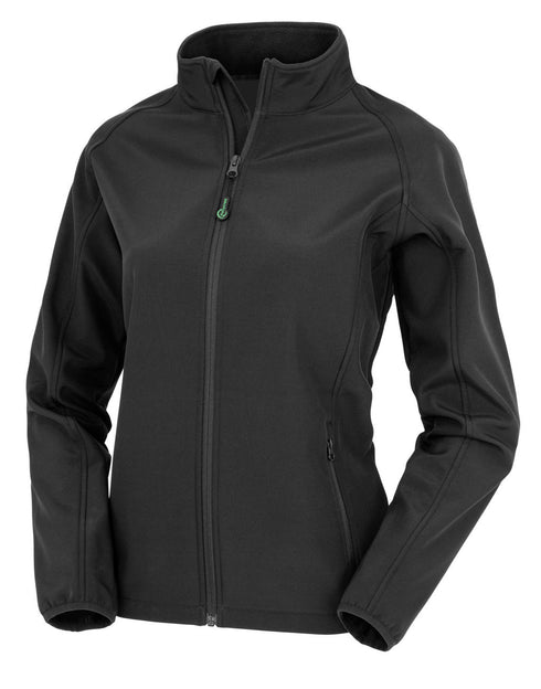 Women's Recycled 2-Layer Printable Softshell Jkt - 96033
