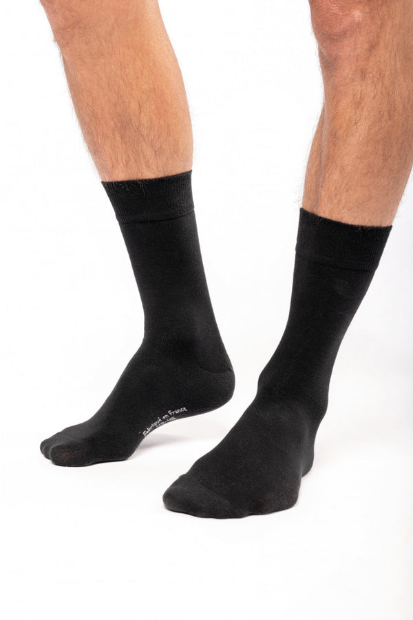 Mid-length Dress Socks In Organic Cotton - Origine France Garantie - K818