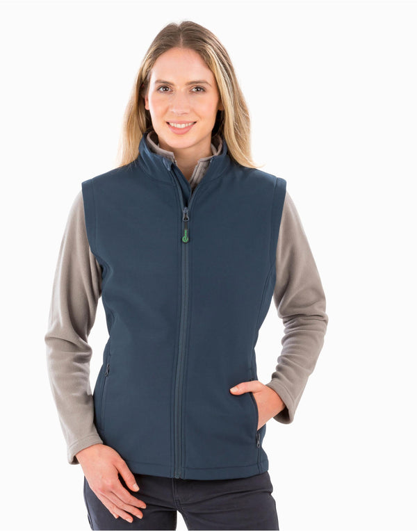 Women's Recycled 2-Layer Printable Softshell B/W - 96533
