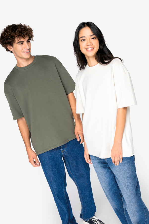 Camiseta unisex oversize de felpa francesa ecológica - 300 g/m² - NS308