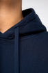 Unisex Eco-friendly Brushed Fleece Dropped Shoulders Hooded Sweatshirt - 350 g/m² - NS436