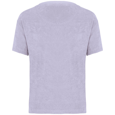 Camiseta de mujer en toalla de rizo ecológica - 210 g/m² - NS319