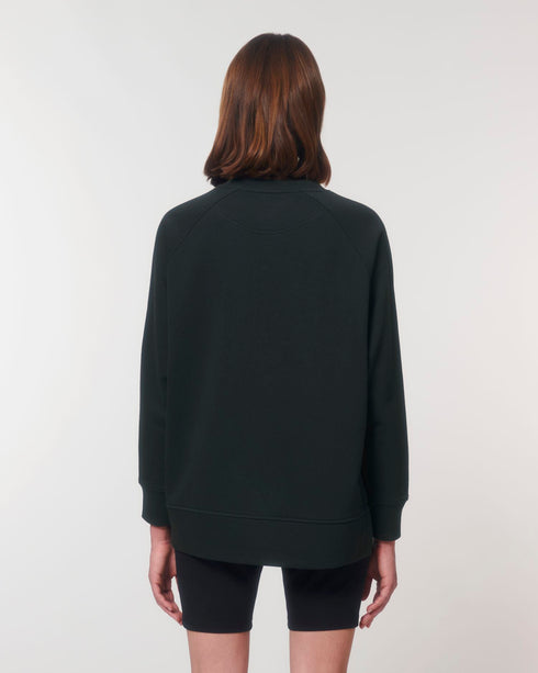 Organic Oversized Women's Crew Neck Sweatshirt - 300 g/m² | Stella Wilder STSW872