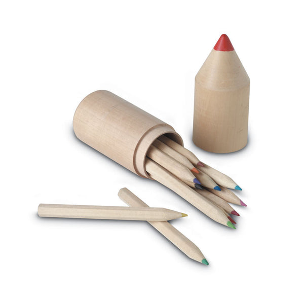 12 Pencils In Wooden Box | COLORET - IT2691