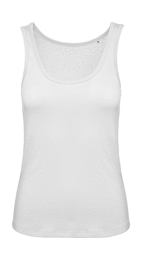 Camiseta sin mangas de mujer 100% algodón orgánico - 02642