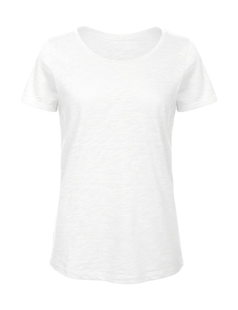 Organic Slub Tshirt for Women - 18542