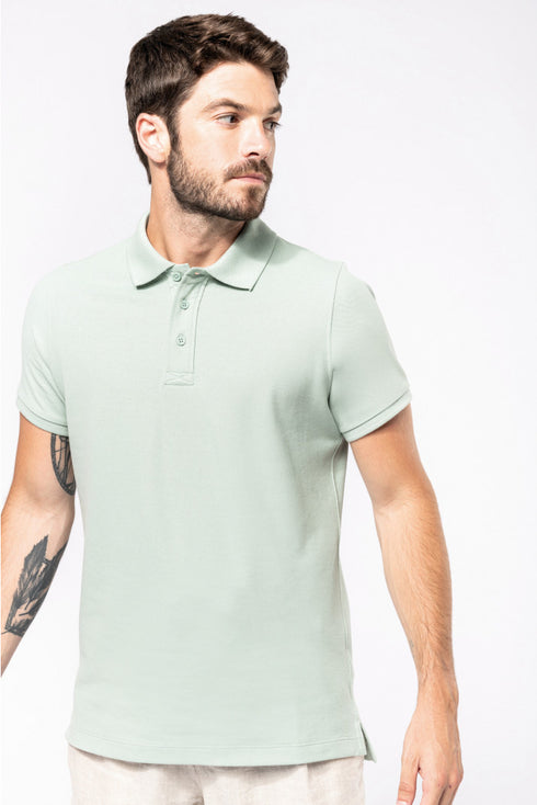 Kariban Men\'s Organic Piqué Short-sleeved Polo | Organic Blank
