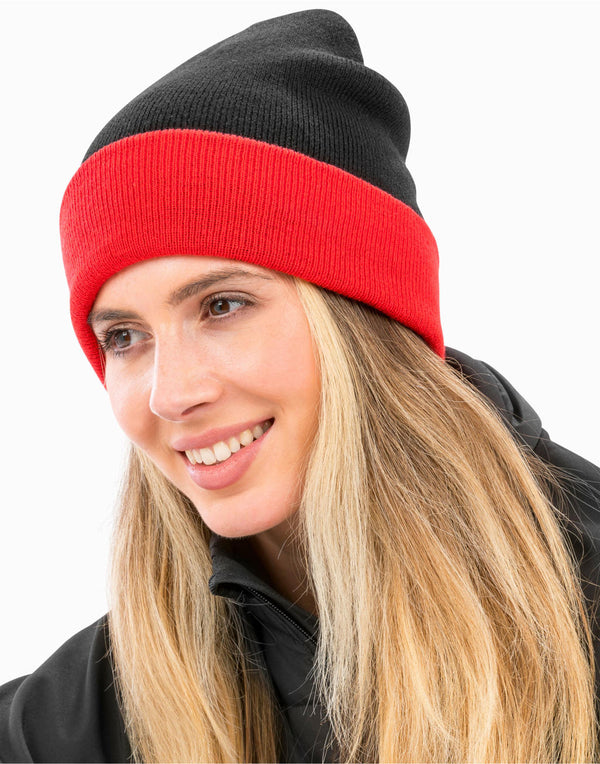 Result Genuine Recycled 60233 - Recycled Black Compass Beanie